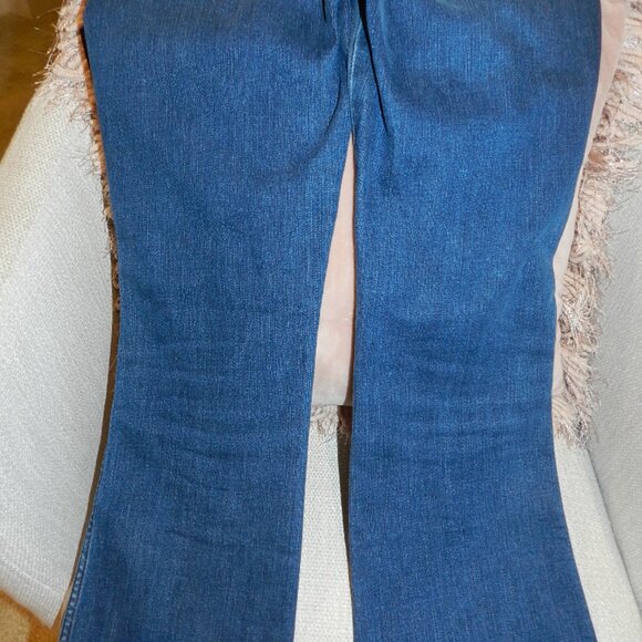 White House Black Market Everyday Soft EHR Belted Skinny Flare Jeans Size 2 - Picture 8 of 11